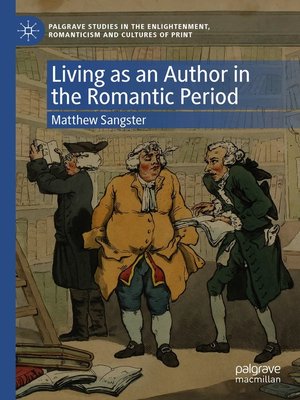 cover image of Living as an Author in the Romantic Period